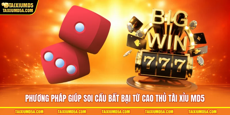 Phương pháp giúp soi cầu bất bại từ cao thủ tài xỉu MD5