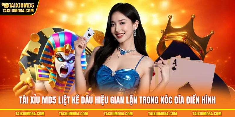 Tài xỉu MD5 liệt kê dấu hiệu gian lận trong xóc đĩa điển hình 