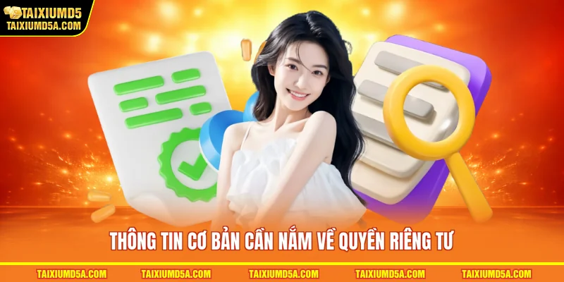 Thông tin cơ bản cần nắm về quyền riêng tư