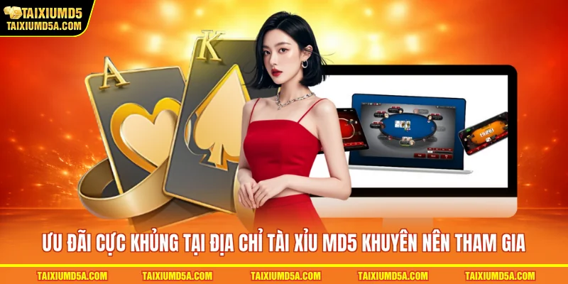 Ưu đãi cực khủng tại địa chỉ tài xỉu MD5 khuyên nên tham gia